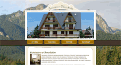 Desktop Screenshot of gosciniecobrochtow.pl